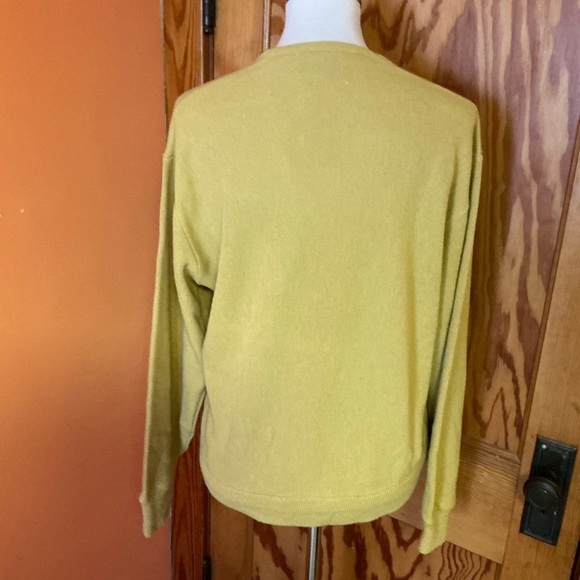 Vintage 60s gold grandpa sweater - Picture 11 of 11
